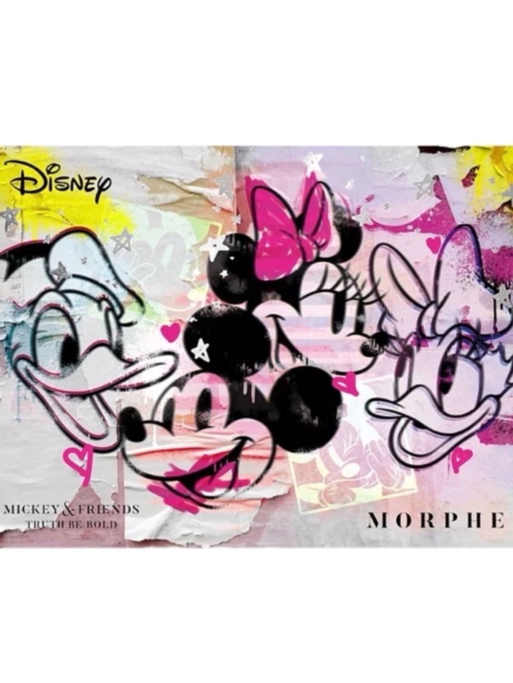 Morphe Disney Mickey & Friends Truth Be Bold Artistry Palette. New